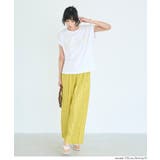 フレンチスリーブ刺繍Tシャツ | coca | 詳細画像4