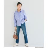 ストライプ金釦オーバーサイズシャツ | coca | 詳細画像12 