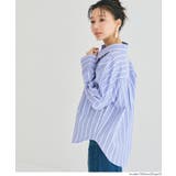 ストライプ金釦オーバーサイズシャツ | coca | 詳細画像13 