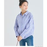 ストライプ金釦オーバーサイズシャツ | coca | 詳細画像15 