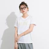 クルーネックロゴTシャツ | coca | 詳細画像1