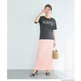 ［D］ | 〈26ss新色登場〉着回し力抜群！シンプル可愛いクルーネックロゴTシャツ | coca