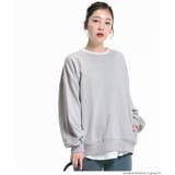 ［Lt.gray］ | ヘビーウェイト裏毛ポケット付きスウェット | coca