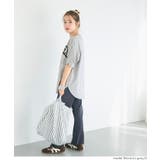 テールカットカレッジビッグTシャツ レディース | coca | 詳細画像18 