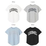 テールカットカレッジビッグTシャツ レディース | coca | 詳細画像27 