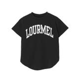 テールカットカレッジビッグTシャツ レディース | coca | 詳細画像5 