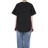 テールカットカレッジビッグTシャツ レディース | coca | 詳細画像8 