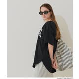 テールカットカレッジビッグTシャツ レディース | coca | 詳細画像10 