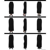 【DAILY WARM】裏起毛ランダムリブロングIラインスカート | coca | 詳細画像22 