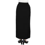 【DAILY WARM】裏起毛ランダムリブロングIラインスカート | coca | 詳細画像8 