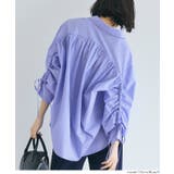 サッと着れて着映えする 袖シャーリングシャツ | coca | 詳細画像7