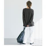 コットンビッグシルエットロゴTシャツ | coca | 詳細画像13 