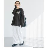 コットンビッグシルエットロゴTシャツ | coca | 詳細画像14 