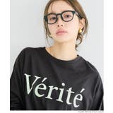 コットンビッグシルエットロゴTシャツ | coca | 詳細画像15 