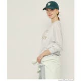 コットンビッグシルエットロゴTシャツ | coca | 詳細画像17 