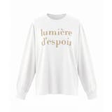 コットンビッグシルエットロゴTシャツ | coca | 詳細画像2 