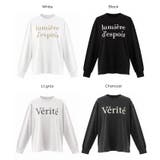 コットンビッグシルエットロゴTシャツ | coca | 詳細画像25 