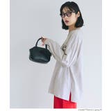 コットンビッグシルエットロゴTシャツ | coca | 詳細画像10 