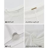 袖ロールアップバックチャームTシャツ | coca | 詳細画像17 
