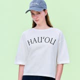 袖ロールアップバックチャームTシャツ | coca | 詳細画像1 