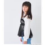 ドットチュールがガーリーなドットチュールビスチェ | coca | 詳細画像9 