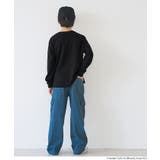 親子お揃いコットンビッグシルエットロゴTシャツ キッズ | coca | 詳細画像15