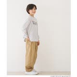 親子お揃いコットンビッグシルエットロゴTシャツ キッズ | coca | 詳細画像3