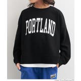 レイヤードロゴスウェットトップス | coca | 詳細画像10