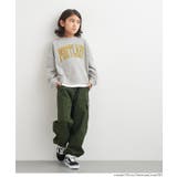 レイヤードロゴスウェットトップス | coca | 詳細画像2