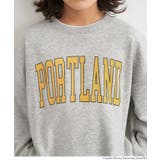 レイヤードロゴスウェットトップス | coca | 詳細画像4