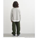 レイヤードロゴスウェットトップス | coca | 詳細画像5