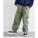 ［Khaki］ | サイドジップパンツ キッズ | coca