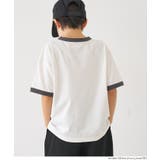 プリントリンガーTシャツ | coca | 詳細画像9 