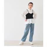 レイヤード風で着映えるビスチェドッキングシャツ | coca | 詳細画像6