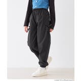 [Black] | サイドレースアップパンツ キッズ | coca