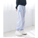 [Lt.Blue] | サイドレースアップパンツ キッズ | coca
