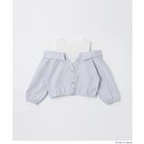 タンクドッキング肩あき長袖シャツ キッズ | coca | 詳細画像13