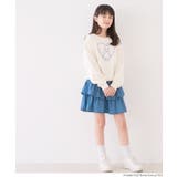 ウサギイラストスウェットトップス | coca | 詳細画像2