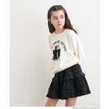 ネコリボンスウェットトップス | coca | 詳細画像3 