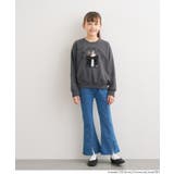 ネコリボンスウェットトップス | coca | 詳細画像7 