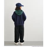 配色スウェットプルパーカー | coca | 詳細画像4 