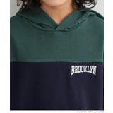 配色スウェットプルパーカー | coca | 詳細画像7 