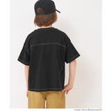 半袖刺繍フットボールTシャツ | coca | 詳細画像12