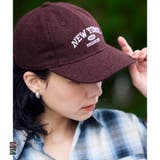 フェイクウールロゴキャップ レディース | coca | 詳細画像1