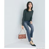 [Blue] | ムーヴデニムスリムパンツ | coca