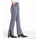 さりげない可愛さをプラス。ベロアリボンデニム | coca | 詳細画像7