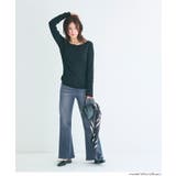 ムーヴデニムフレアパンツ | coca | 詳細画像19 