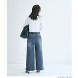 ムーヴデニムワイドパンツ | coca | 詳細画像16 