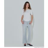 ムーヴデニムストレートパンツ レディース | coca | 詳細画像15 