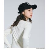 カジュアルに素材で季節感プラス。ボアロゴキャップ | coca | 詳細画像10 